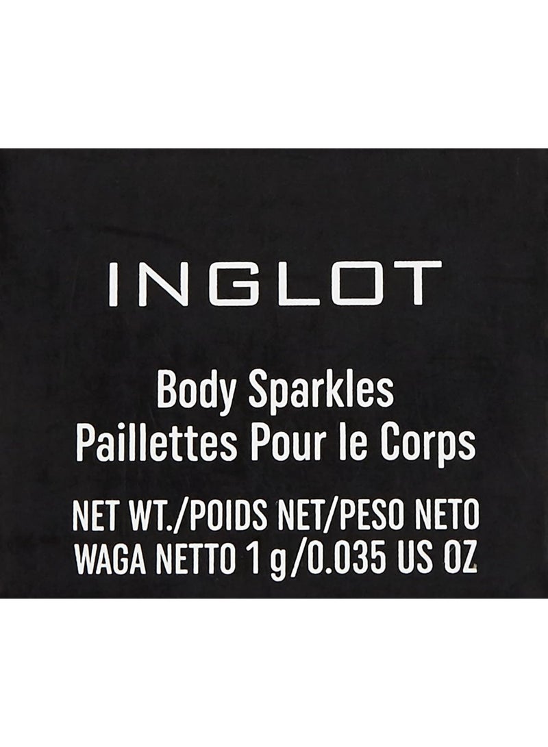 Inglot Body Sparkles highlighter  46 Gold1g - Image 4