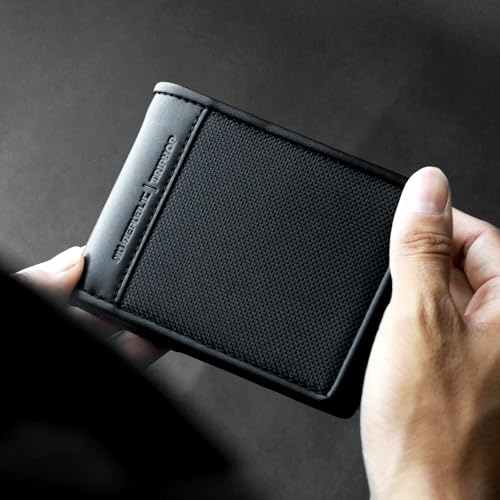 Nu Republic Triphop Voyager Vault Wallet for Men Leather Original| Premium Leather Wallet| 6 Card Slots | Slim & Easy to Fit| Compact and Travel Friendly Structure| Gift for Men - Black - Image 5