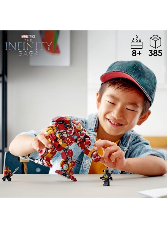 LEGO 2-in-1 Assembly Toy: Iron Man Hulkbuster Car and Robot J9921  473 pcs - Image 5
