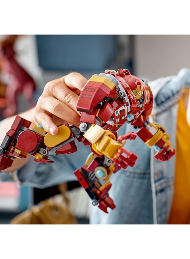 LEGO 2-in-1 Assembly Toy: Iron Man Hulkbuster Car and Robot J9921  473 pcs - Image 4