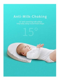 KASTWAVE Baby Wedge Pillow for Reflux Baby Sleep for Infant and Newborn Colic and Congestion, Universal Bassinet, Pram, Moses, Basket, Stroller, Crib, Cot Bed, with Removable Washable Cover  - Image 3