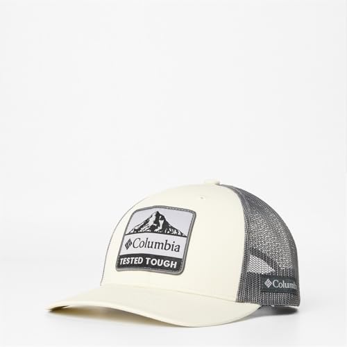 Columbia Unisex Mesh Snap Back High Snap Back Cap Stone City Grey One Size - Image 1