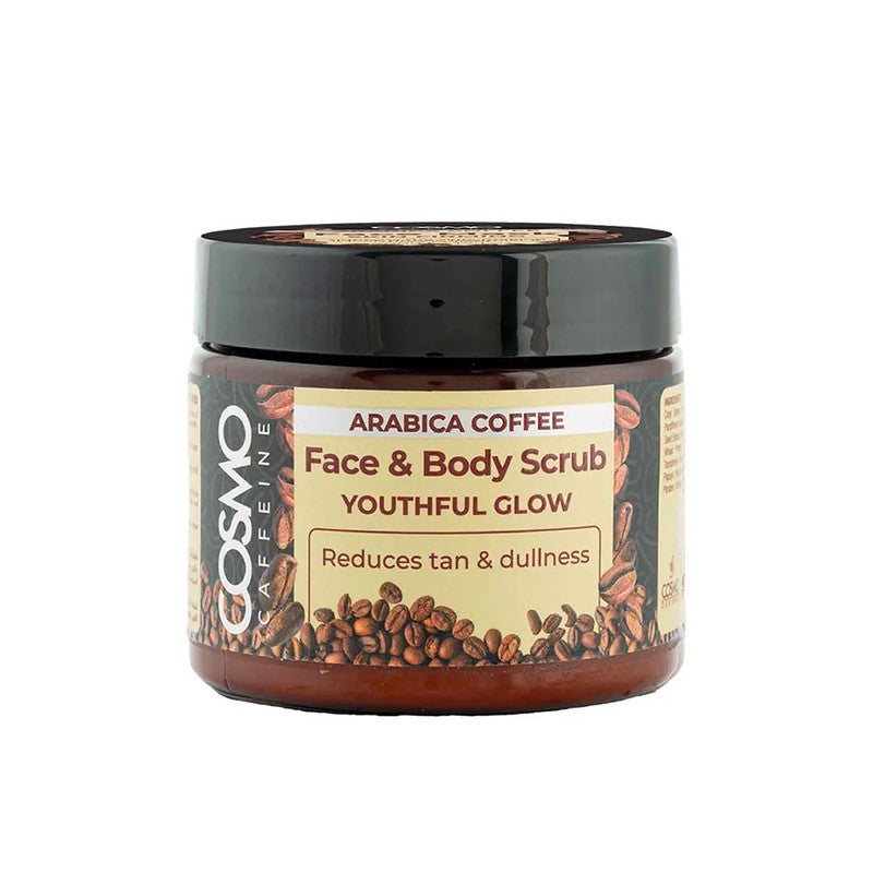 COSMO Caffeine Face & Body Scrub 325Ml - Image 1