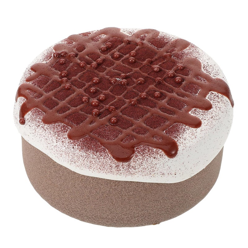 Realistic Artificial Birthday Cake Model Lightweight Faux Dessert Display Prop For Photography Decor - Image 2