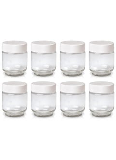 Euro Cuisine Euro Cuisine Gy1920 Glass Jars For Yogurt Maker  Set Of 8  - Image 1