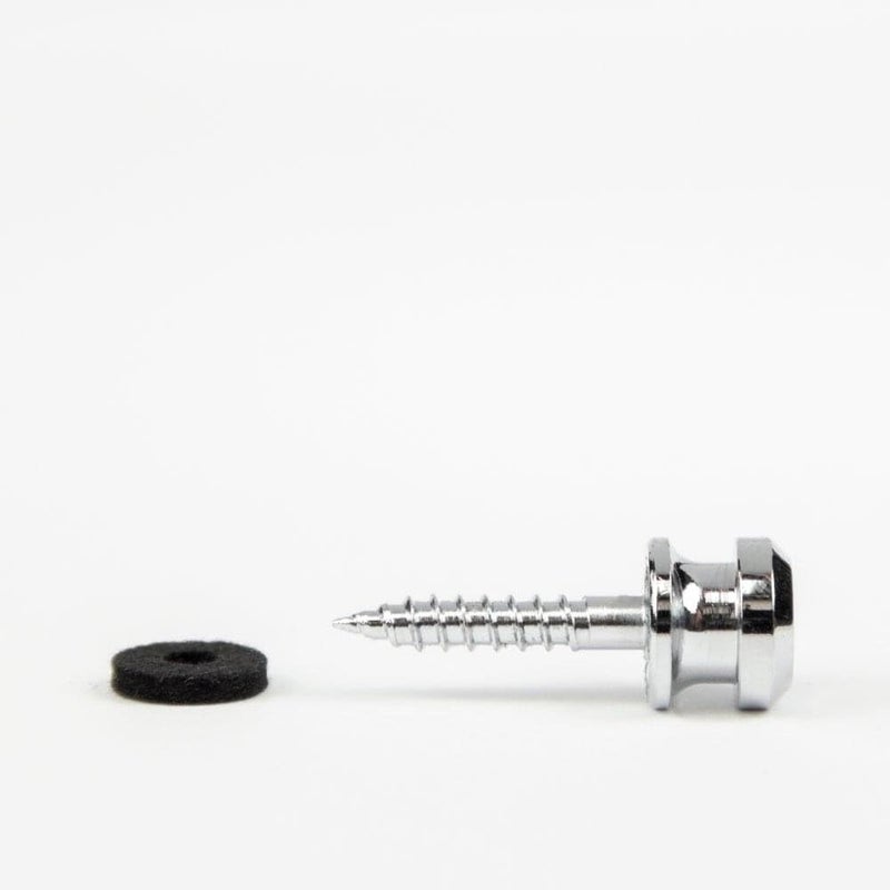 Schaller S Locks Guitar Strap Locks and Buttons (Pair) Chrome - Image 4