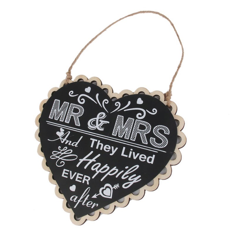 Wedding Shape Pendant Sign Hangtag - Image 1
