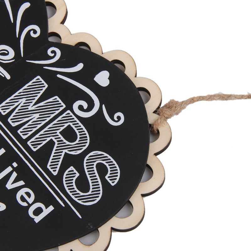 Wedding Shape Pendant Sign Hangtag - Image 2