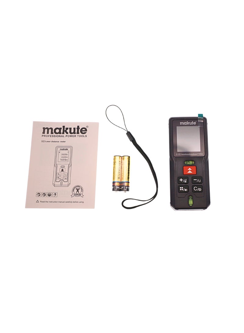 makute MKLDM10011 Laser Distance Meter 100m with Angle Sensor - Image 1