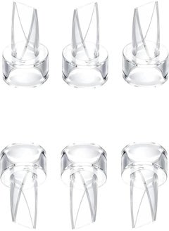 FASHION MANIA fashion mania 6Pcs Replacement Duckbill Valves, Compatible with TSRETE, CPPSLEE, Momcozy S9/S12 Wearable Breast Pump. Breast Pump Accessories Replacement Parts 
