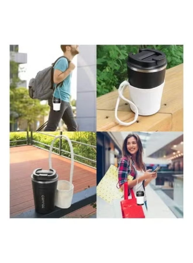 Insulated Travel Thermos Coffee Cup - Leak-Proof Stainless Steel Mug - Multicolour - Image 5