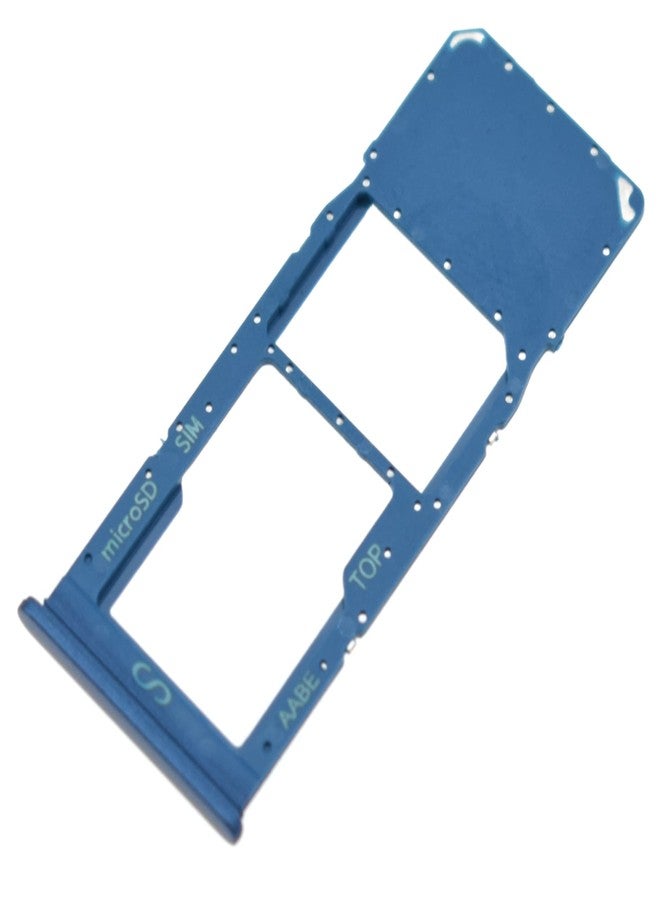 Vekir Single SIM Card Tray for Samsung Galaxy A12 SM-A125F SIM Card Holder for SM-A125F SIM Card Slot Replacement for SM-A125M SM-A125U Blue - Image 1