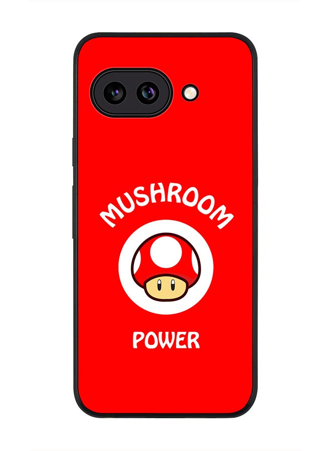 Stylizedd For Google Pixel 9a Case,Slim fit Camera Protection, Shockproof Thin Phone cover  - Mushroom Power