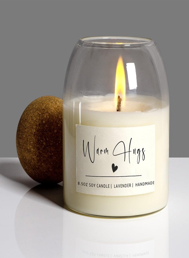 Anforsun House Warming Gifts New Home，Housewarming New Home Gift Ideas for Women Men Neighbor | Soy Wax, Long-Lasting 60-Hours, Lavender (Warm Hugs) - Image 5