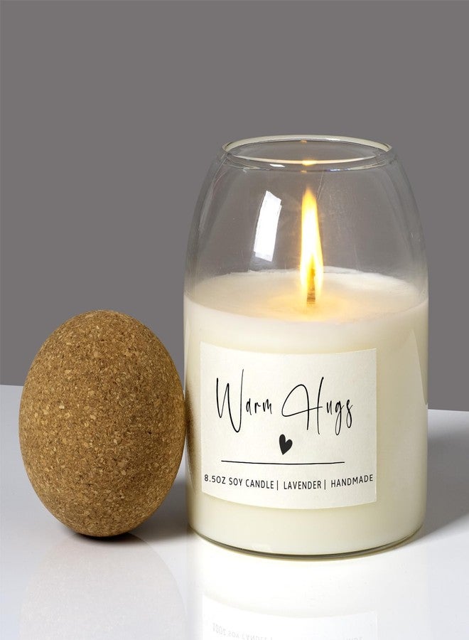 Anforsun House Warming Gifts New Home，Housewarming New Home Gift Ideas for Women Men Neighbor | Soy Wax, Long-Lasting 60-Hours, Lavender (Warm Hugs) - Image 1