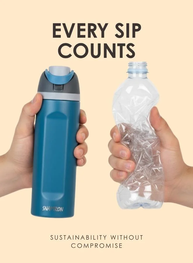 Casa Quesera SNAPTRON® Flip & Sip Insulated Stainless Steel Bottle