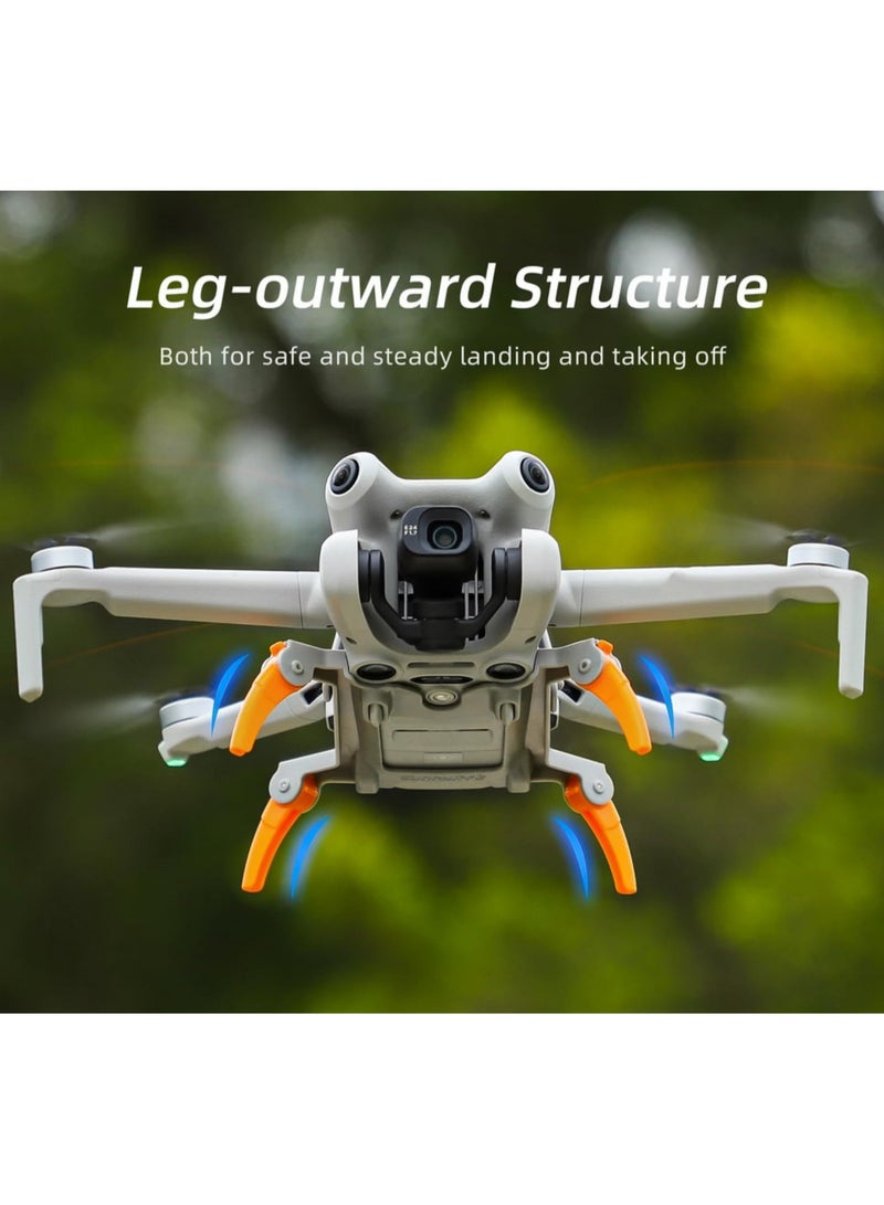 Folding Landing Gear For DJI Mini 4 Pro Increased Height Leg Quick Release Expansion Kit Spider Feet Drone Accessories Upgrade Enhanced Stability and Safety  - Image 4