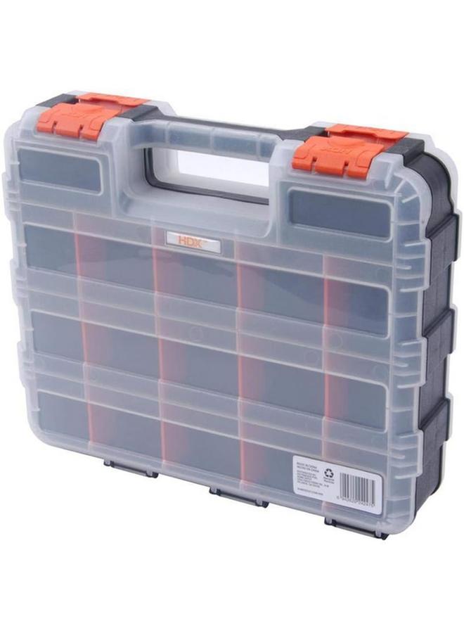 Tactix 15-Compartment Double Sided Tool Box with Removable Dividers Multicolor 320028 - Image 2