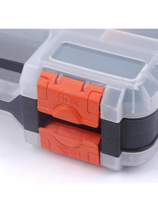 Tactix 15-Compartment Double Sided Tool Box with Removable Dividers Multicolor 320028 - Image 3