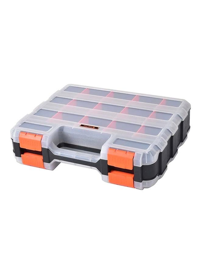 Tactix 15-Compartment Double Sided Tool Box with Removable Dividers Multicolor 320028 - Image 1