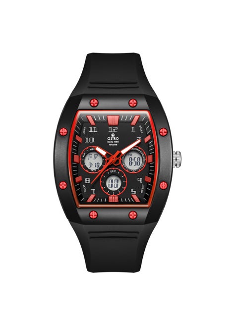 Kids Polyurethane Analog-Digital Watch A24806-PPBBR - 43*47 mm