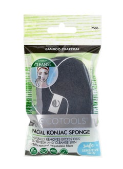 Facial Konjac Sponge, Bamboo Charcoal, 1 Sponge - pzsku/ZEB25C3E53D1C5541612EZ/45/_/1697531357/d1e44564-71ed-44fd-8c54-653620f09bfe