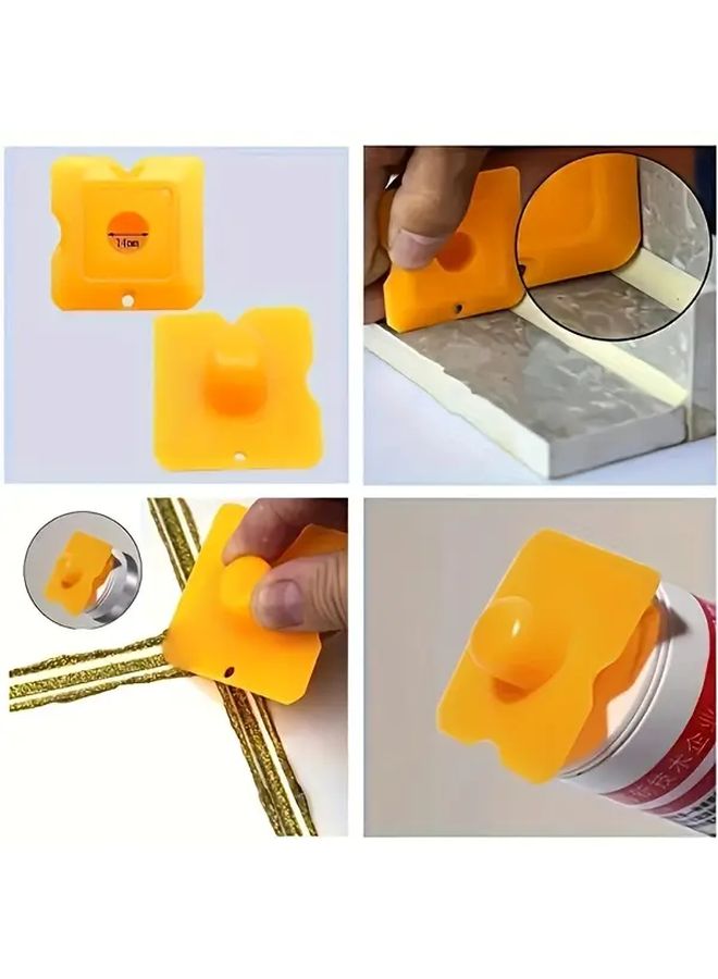 14pcs Durable Silicone Caulking Tool Set For Kitchen Bathroom Window Sink Joints - Image 4