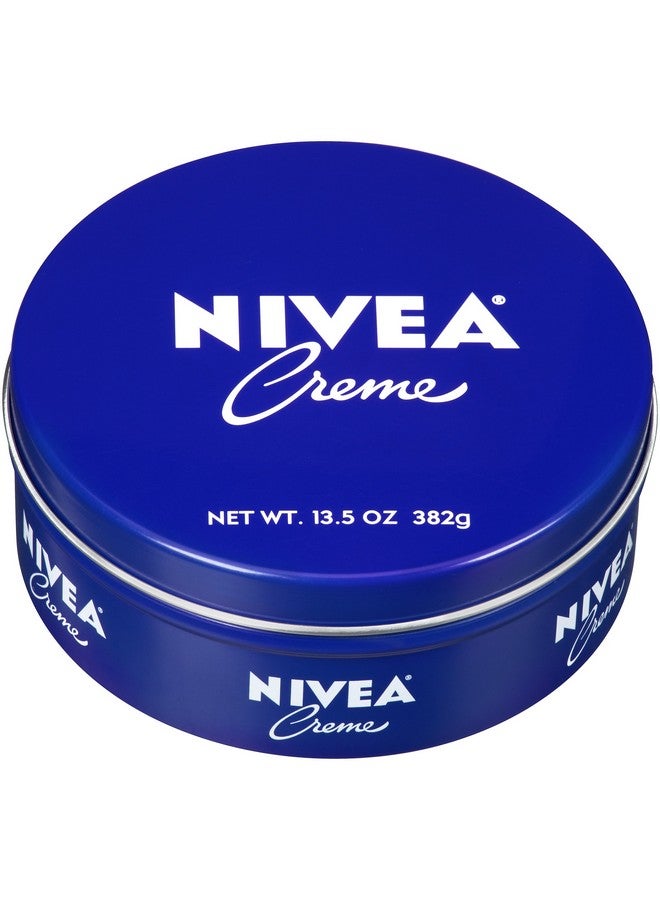 NIVEA Creme, Moisturizing Cream - Body Cream, Face Cream, and Hand Cream, 13.5 Oz Tin - Image 1