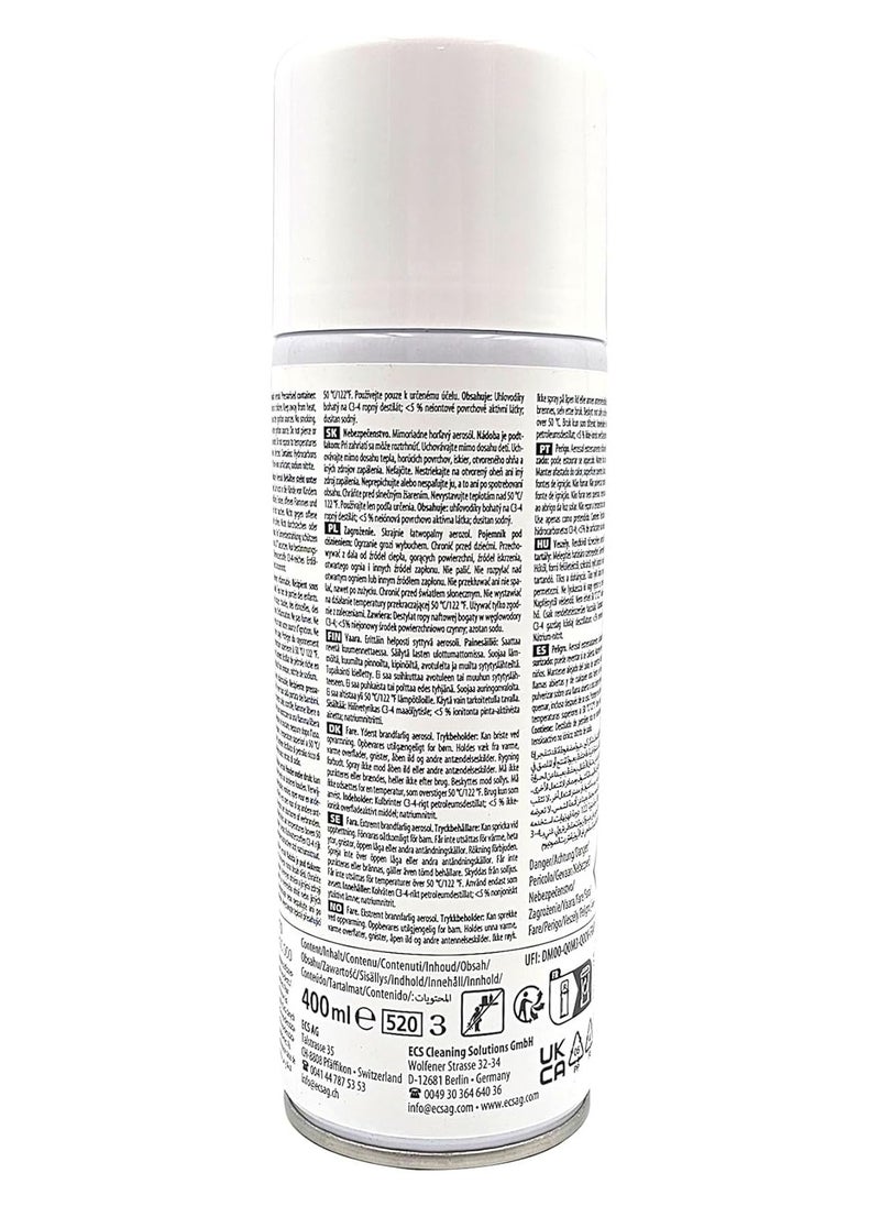 ECS ECS Elix Clean White Board Cleaner Foam 400ml, For whiteboards and plastic surfaces  - Image 3