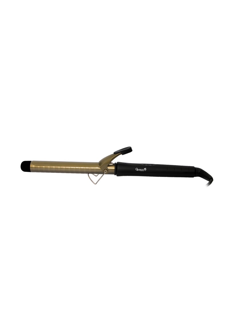 Gjarrah Gjarrah Ceramic Curling Iron - 22mm Titanium Barrel with Adjustable Heat  - Image 1