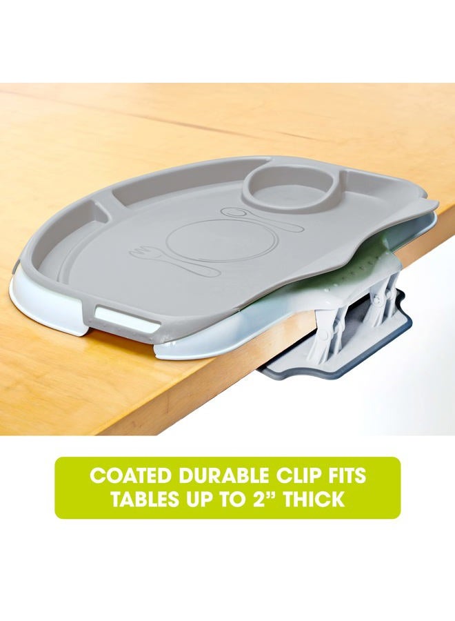 ginsey Tidy Table Activity and Meal Tray, Grey - Portable Meal Tray, Activity Tray, Kids Activity Tray - Image 3