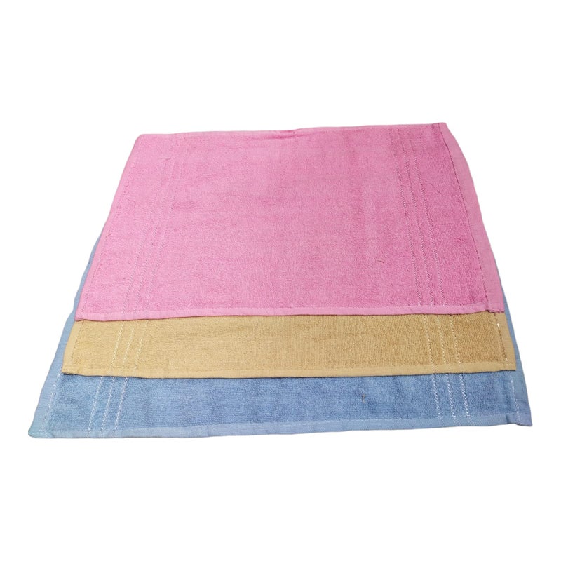 R&P 100% Cotton Set of 9 Piece Hand Towels, 350GSM, Ultra Soft, Super Absorbent, Antibacterial & Quick Dry Hand Towels for Gym, Exercise, Kitchen, Office, Workout, face Cleaning - Image 3