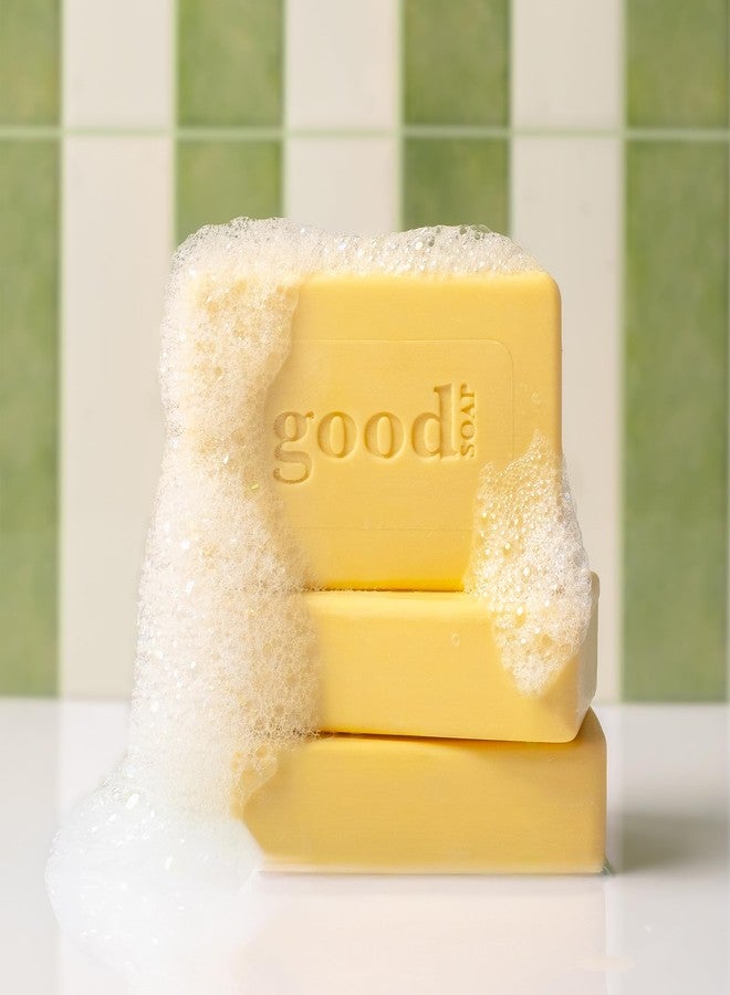 Alaffia Good Soap Golden Milk 3-Pack – Long-Lasting Bar Soap Crafted with Fair Trade Shea Butter, 5 Oz Ea - Image 3