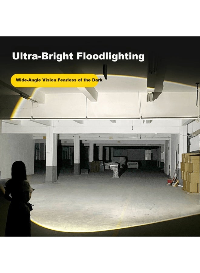 Thermarest High-power Zoomable Long-range Outdoor Super Bright Rechargeable Flashlight Home Use Long Battery Life New Model - Image 4