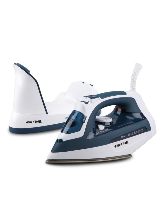 AKANE A.81208 2600W Electric Steam Iron Plancha de vapor eléctrica Ceramic Soleplate Vertical Steam Wired Wireless Use - Image 1