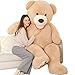 MorisMos Giant Teddy Bear Plush 5ft Life Size Huge Brown Teddy Bears for Girlfriend Boyfriend 5 Foot Large Big Stuffed Animal Gifts for Lover on Valentines Anniversary Birthday - Image 3