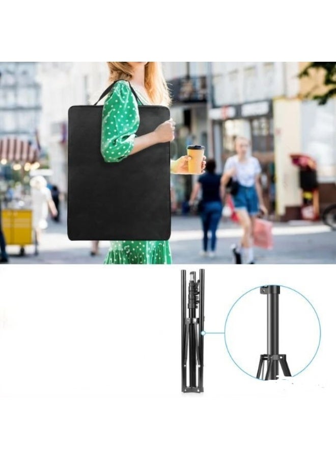 2-Pack 60cm LED Video Lights – Dimmable Continuous Lighting (2700K–7500K) with Remote Control & 200cm Tripod Stands  - Image 3