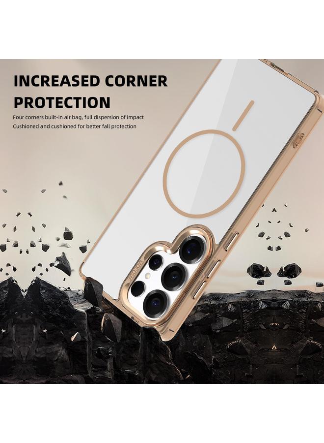 S-TOP Case For Samsung Galaxy S22 Ultra 5G Star Shield Thin Circle MagSafe Phone Case - Image 5