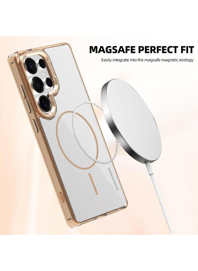 S-TOP Case For Samsung Galaxy S22 Ultra 5G Star Shield Thin Circle MagSafe Phone Case - Image 2
