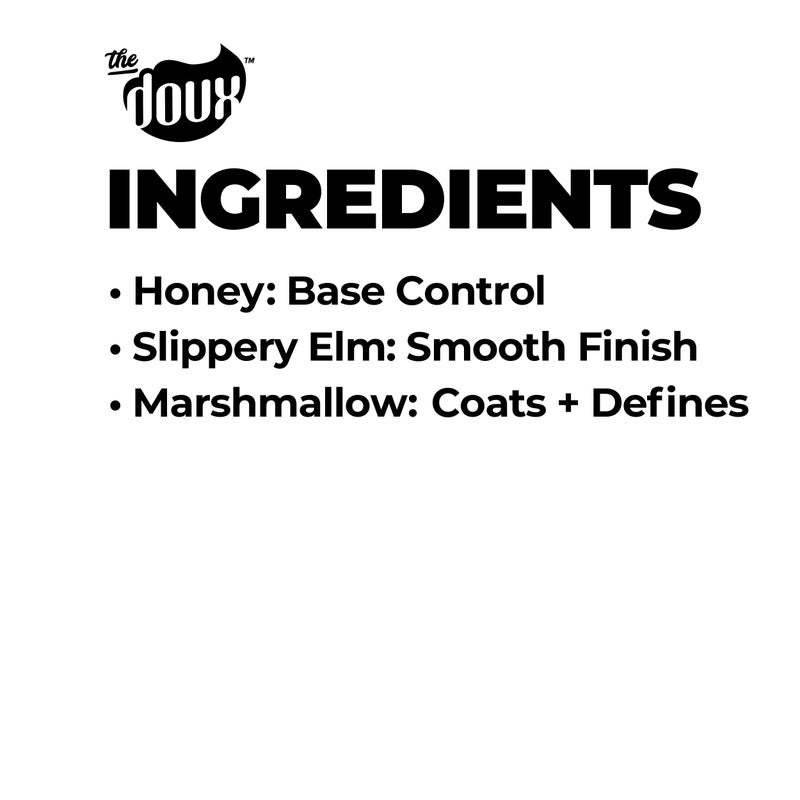 The Doux 808 Base Curl Defining Gel for Natural Hair â€“ Medium Hold Styling Gel with Honey, Aloe & Marshmallow Root â€“ Anti-Frizz Curl Enhancer for Wash and Go, Twist-Outs, TWA & All Curl Types - Image 4