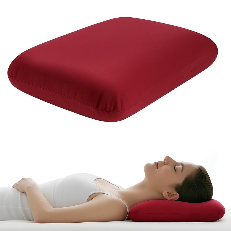 Flipon Orthopedic Memory Foam Pillow | Gel-Infused for Cooling | Ergonomic Support for Back & Side Sleepers | Velvet Cover with Inner Cover Size- 24 x 15 x 4.5/4 inch (Classic Design) - Image 5