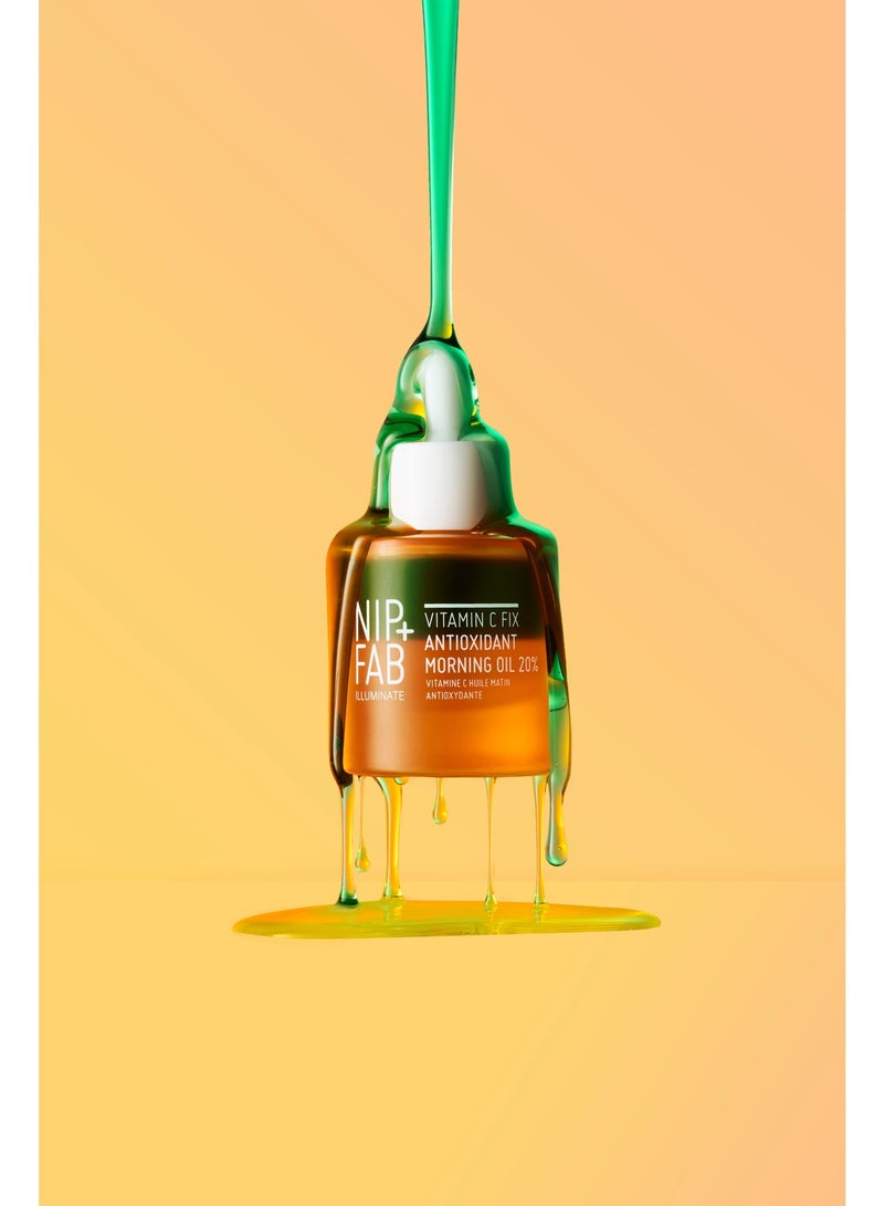 NIP+FAB NEW- NIP+FAB Vitamin C Fix Antioxidant Morning Face Oil 20%, 30ml - Image 4