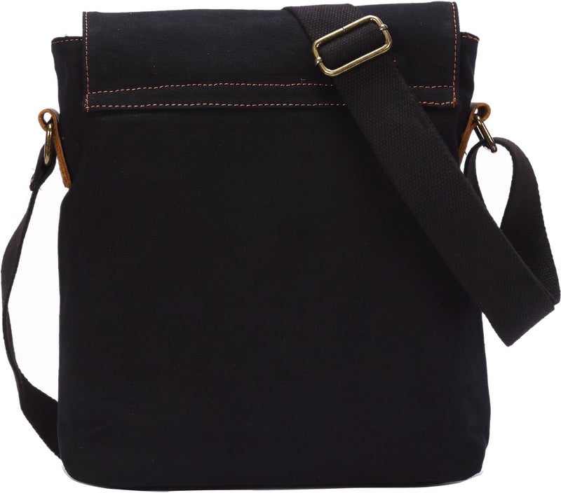 AIBAG Messenger Bag, Vintage Small Canvas Shoulder Bag Crossbody Purse - Image 3