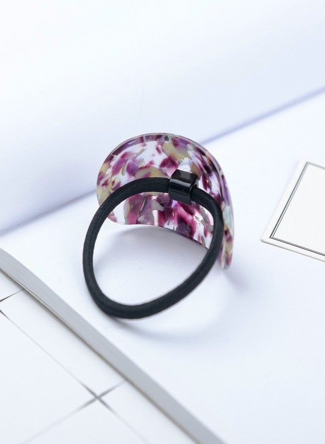 Prettyou 3 Pieces Handmade Celluloid French Design Hair ties Luxury Fashion Accessories Hair Clip for Women - Image 3