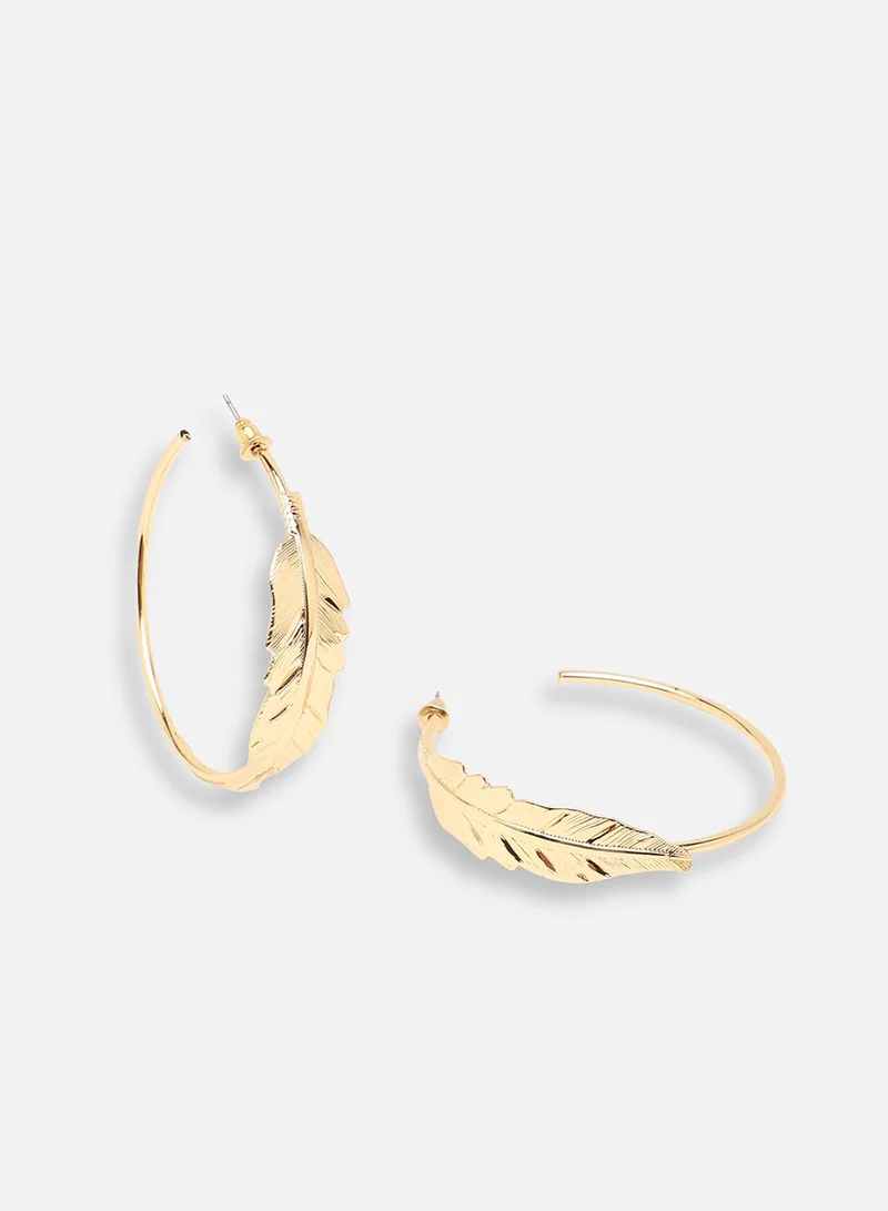SOHI Party Artificial Hoop Earring Jewellery