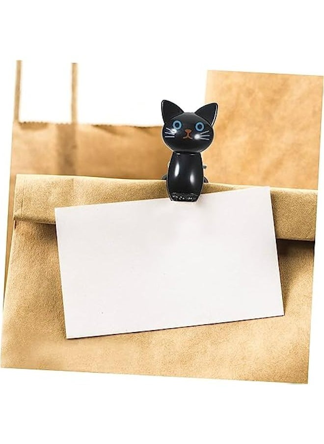 Generic 8-Pack of Adorable Cat Bag Clips for Airtight Sealing in the Kitchen and Snacks  - Image 2