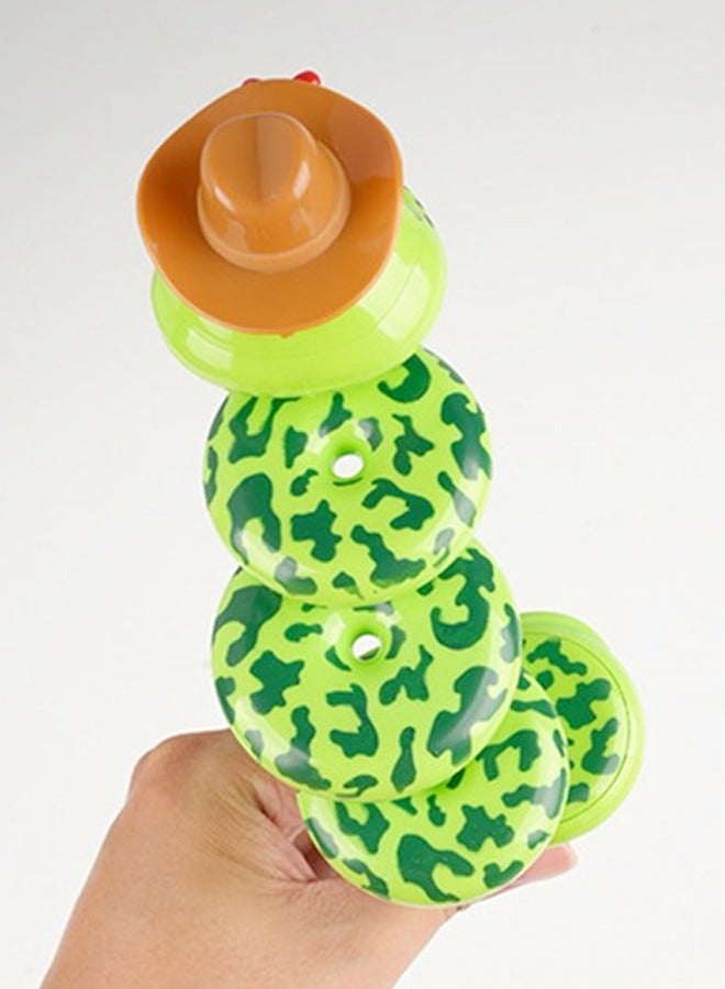 فاشون هوم لطيف الكرتون صفير ثعبان لعبة التواء صافرة لعبة طفل صغير صافرة الضغط يتأرجح قوة التحكم في التوازن لعبة ما قبل المدرسة التعلم لعبة تعليمية للأطفال - Image 5