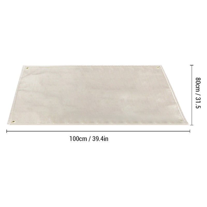 Under Grill Mat Fire Pit Deck Patio Ember Mat Fireproof Mat Grill Pad for Fire Pit for Outdoor Camping Gas Stove Outdoor Wood Burning Stove BBQ Grills - Image 1