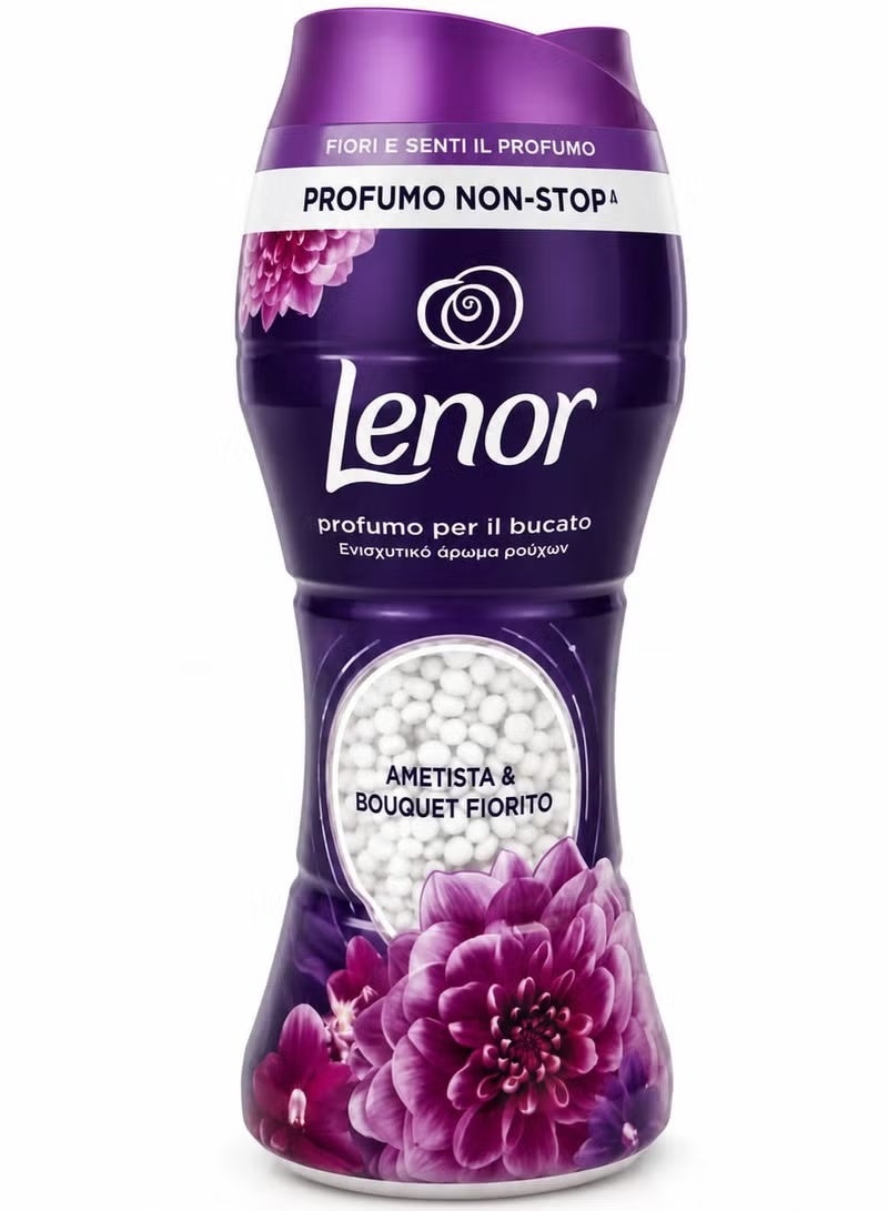 Lenor In-Wash Scent Booster 210g, scented with Amethyst & floral bouquet , Non-Stop Freshness