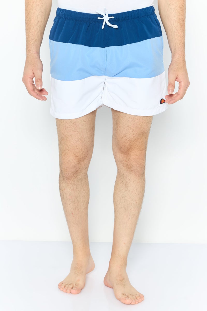 Ellesse Men Colorblock Board Shorts, Multicolor - Image 1